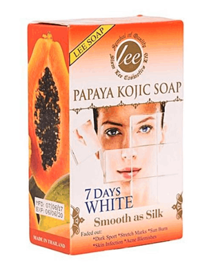 Lee 7 Days White Papaya Kojic Soap 160gm